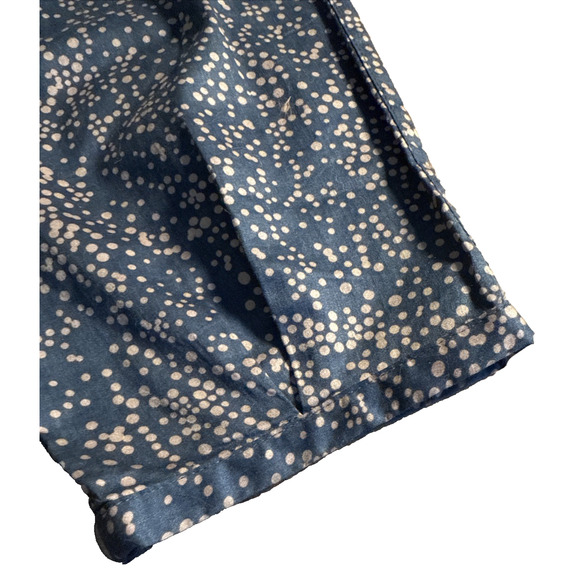 ELK THE LABEL SMALL Pants Blue Gold Dot print lounge comfort RRP 199 - Picture 7 of 9